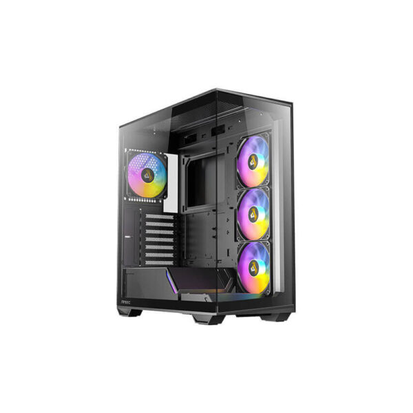 Gabinete Antec C3 Mid Tower Negro ARGB 3x120mm Lateral Vidrio