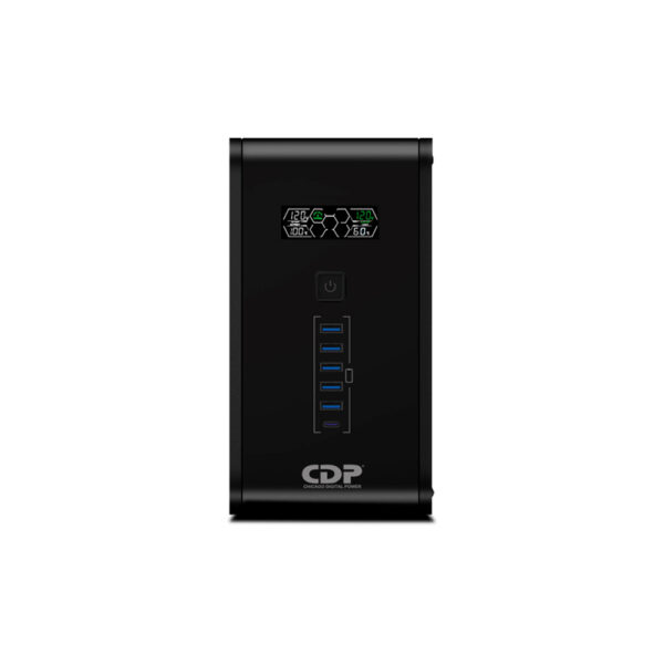 Ups Cdp Interactivo R-smart1210 / 1200va – 720w / 5 Tomas Avr – 5 Sup / 120vca