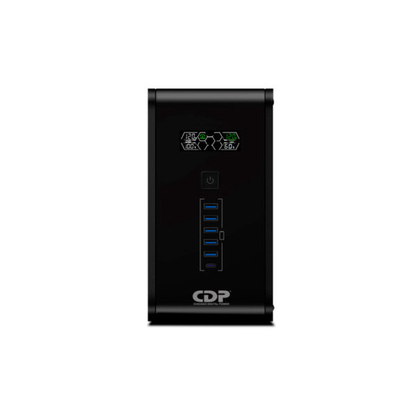 Ups Interactivo Smart Cdp R-smart1510 1500va/900w/e/s:120v/6 Salidas/sup de Picos/lcd