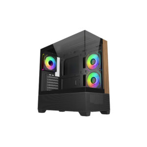 COOCASATXE690-KHNN-S00_1_1.jpg Case Cooler Master/mid Tower Elite 690 Black Wood 1x120mm ARGB Rear 2x120mm Side Mount