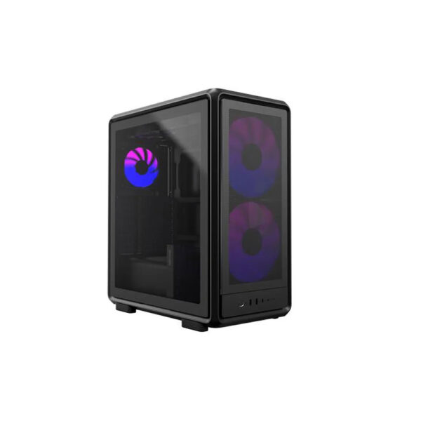 Case Cooler Master/mid Tower Masterframe 500 Mesh Black 2x200mm Arg Front 1x120mm Rear