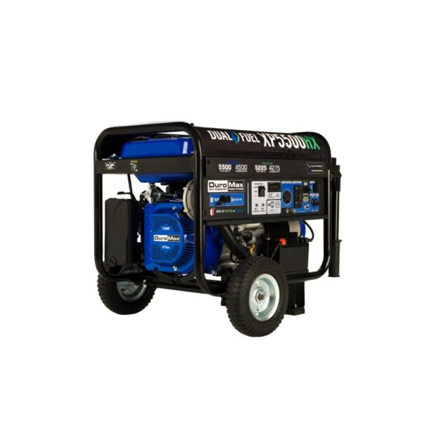DURGENPORT-XP5500HX_1_1.jpg Promo 2x1 Generador Duromax/xp5500hx Portatil Dual Fuel 5500w Co Alert 210cc