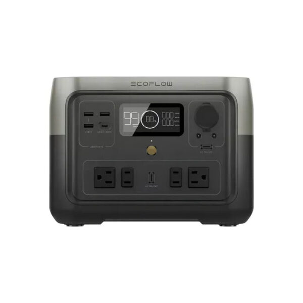 ECOESTPOREF-RIVER2ML_1_1.jpg Estacion Ecoflow/river 2 Max Lite / 499wh / 4 Tomas / Usb-a / Usb-c / Bat. Litio