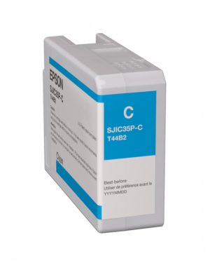 Tinta Epson Sjic35p Cyan Cw-c6500p/6000a/6000p/6500a C13t44b220