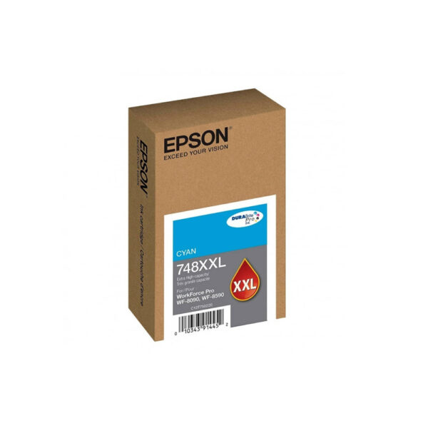 EPSCONTINT748XXL220-AL_1_1.jpg Tinta Epson T748xxl Cyan Wf6090/6590 7000 Pag T748xxl220-al