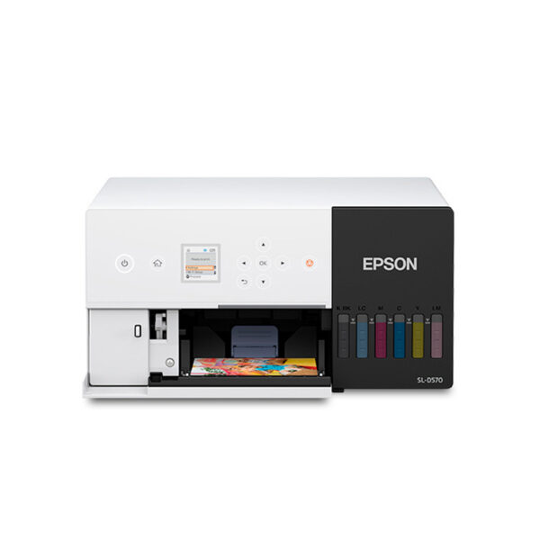 Impresora Epson Fotografica Profesional Surelab Minilab Sl-d570 Pantalla Lcd Ethernet USB T54c Sld570se