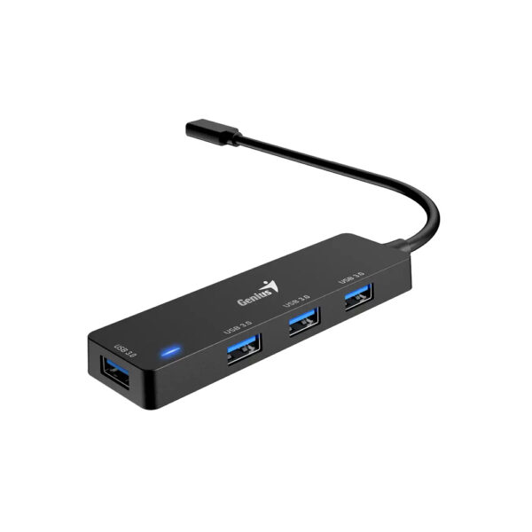 Hub Genius Uh-400 USB Tipo-c a 4 Puertos Usb-a 3.0 /win 8/10/11 /mac Os 13.5 /android Os /apple Io