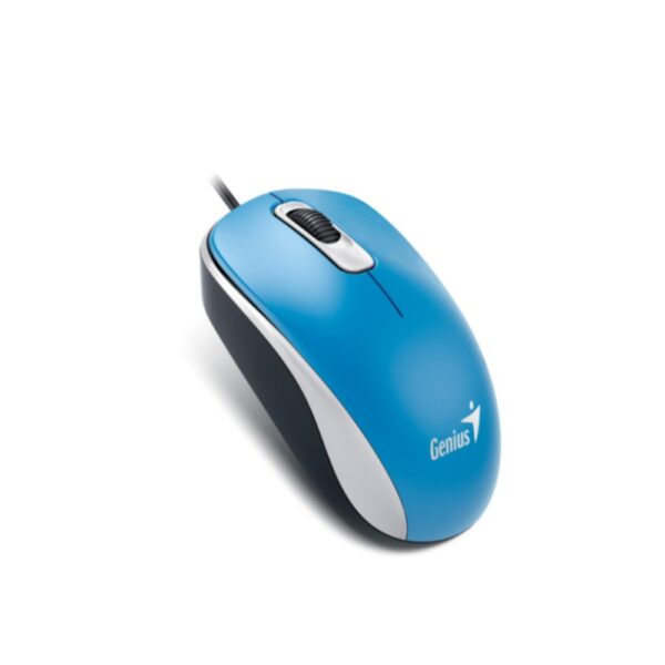Mouse USB Genius Dx-110 Azul/3 Botones/1000dpi/windows y Mac