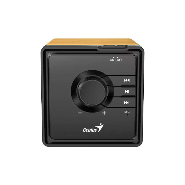 GENPARAUX31730057400_1_1.jpg Parlante Genius/sp-916bt Portable /potencia 6w Rms /bluetooth 5.3 /color Madera