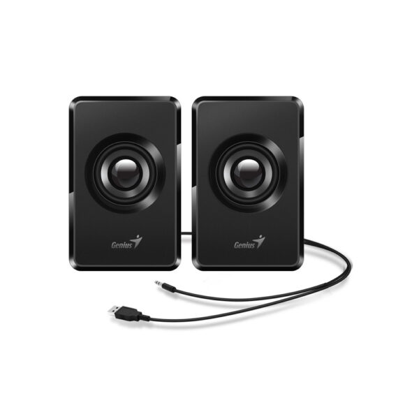 GENPARUSB31730042400_1_1.jpg Parlante Genius Sp-u125 Negro 3w USB E. Audio 3.5mm Conector Auriculares Control Volumen