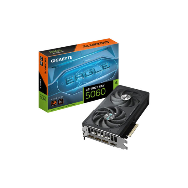 Tarjeta de Video Gigabyte/geforce Rtx 5060 Eagle Oc 8g Gddr7 Pci-e 5.0 9vn5060eo-00-g10
