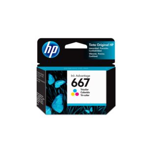 Tinta Hpinc 667 Tricolor 100 Pag 1275/2775/2374/2375/2376/6076 3ym78al