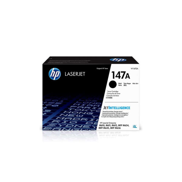 Consumible/hpinc 147x Negro Lasejet M610/m611/m612/m635/m636 25200 Pag W1470x