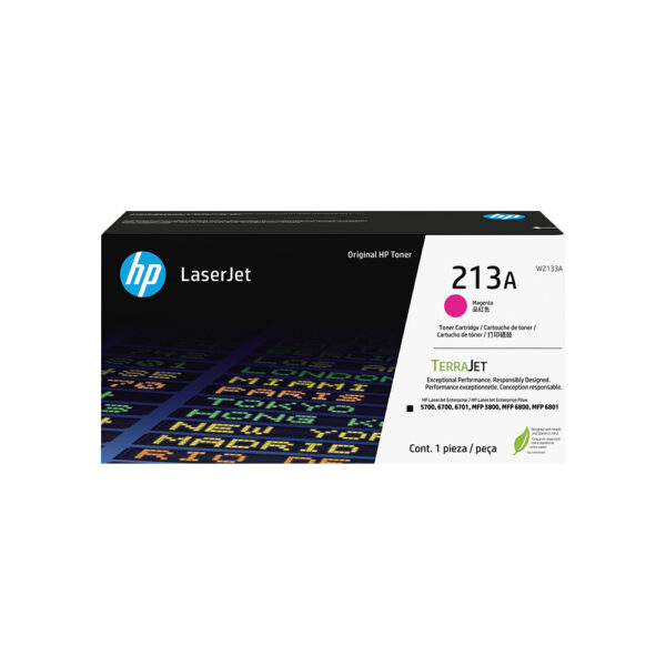 Consumible Hpinc//toner 213a Magenta Laserjet 5700/5800/6700/6800 3000 Pag W2133a