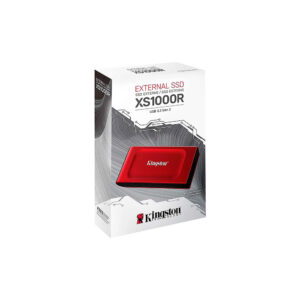Ssd/kingston Externo Xs1000 Red 1tb USB 3.2 Gen 2 1050mbx/1000mbs Nand 3d