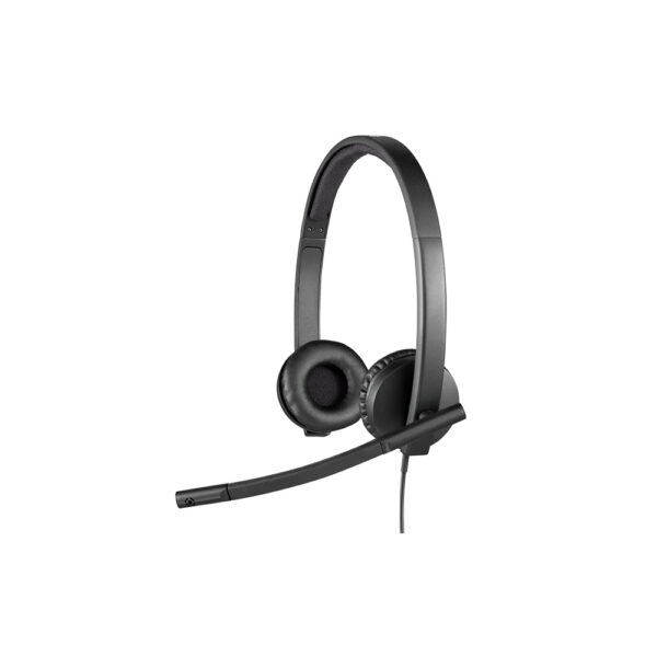 Headsets Logitech/h570e USB /cancelacion Eco y Ruido /pc o Mac /