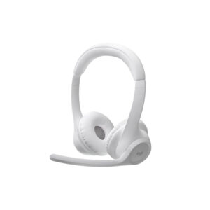 Headsets Logitech/zone 300/wireless/mic. Cancel. Ruido/100-7khz/white
