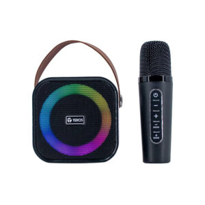 Parlante Teros/te-6013n con Microfono /potencia 10w Karaoke /bt 5.4