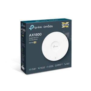Access Point Tp-link Eap620hd, Ax1800, Dual Band, Mu-mimo, Alta Densidad, Poe, Omada