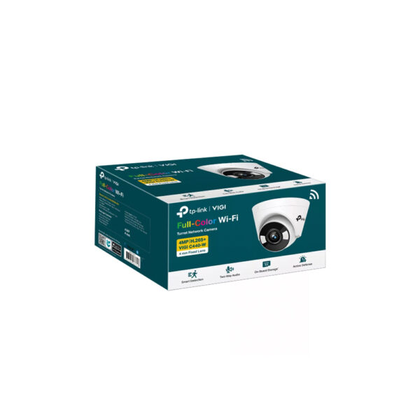 Camara/tplink Vigi C440-w/ 4mm/full Color/4 Mp/microsd/eventos Inteligentes/ Wifi/incluye Fuente