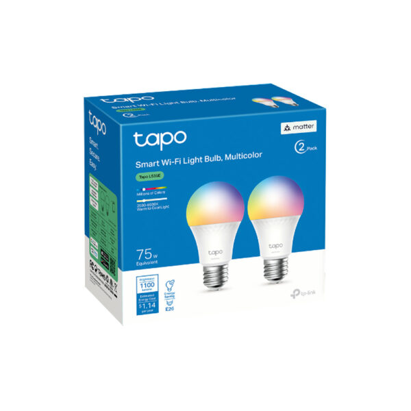Focos/tplink Bombilla LED Inteligente RGB Tapo L535e – 2pack