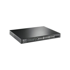 Switch Tp-link Tl-sg3428mp 24 Puertos Gigabit Poe L2/4 Ranuras Sfp/384w/integracion Omada/rack