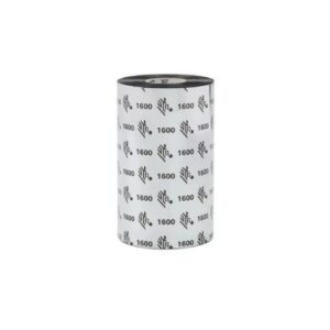 Consumible Zebra Ribbon Cera 1600 110mmx300m ,1 Pulg Core Zd230,420,620/ Unidad